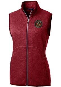 Cutter and Buck Atlanta United FC Womens Red Mainsail Vest