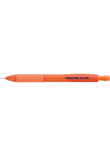 Orange Illinois Fighting Illini Cliff Mechanical Pencil