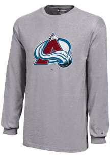 Champion Colorado Avalanche Youth Grey Core Long Sleeve T-Shirt