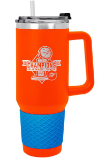Oklahoma City Thunder 2025 NBA Finals Champions 40oz Colossus Stainless Steel Tumbler - Orange