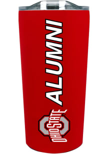 Red Ohio State Buckeyes 18oz Soft Touch Alumni Stainless Steel Tumbler