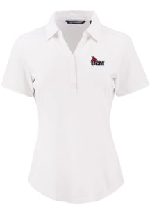 Cutter and Buck Central Missouri Mules Womens White Forge Eco Polo Short Sleeve Polo Shirt
