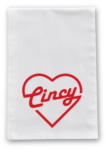 Cincinnati Heart Tea Towel