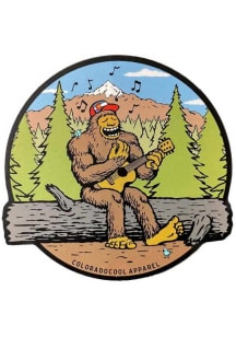 Colorado Jammin Bigfoot Circle Stickers