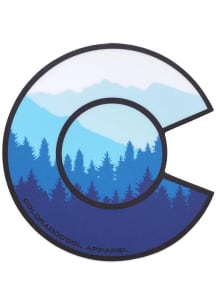 Colorado Layered Mountains - Blue Stickers