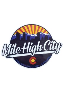 Colorado Mile High Script Stickers