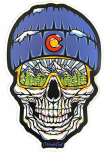 Colorado Skull - Winter Stickers