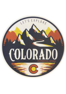 Colorado Vista Navy Stickers