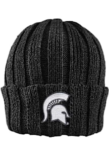 LogoFit Michigan State Spartans Black Watchman Womens Knit Hat