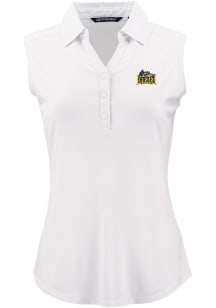 Womens Drexel Dragons White Cutter and Buck Forge Eco Polo Shirt
