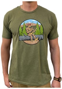 Colorado Green Bigfoot Short Sleeve Fashion T Shirt