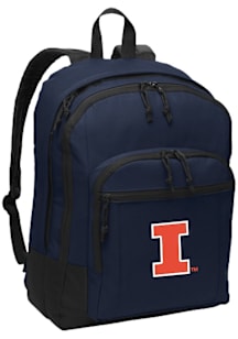 Illinois Fighting Illini Jardine University Backpack - Navy Blue