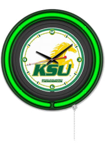 Kentucky State University Double Neon Wall Clock