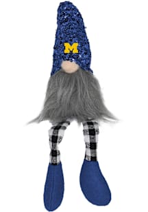 Michigan Wolverines Bling Shelf Sitter Gnome Decor