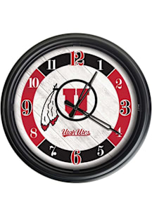 Utah Utes Outdoor LED Wall Clock