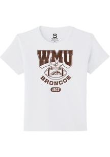 Youth Western Michigan Broncos White Summit Sportswear Color Out Short Sleeve T-Shirt