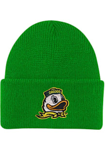 LogoFit Oregon Ducks North Pole Baby Knit Hat - Kelly Green
