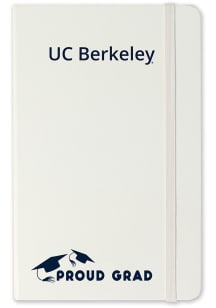 Cal Golden Bears Proud Grad team logo Notebook and Folder - White