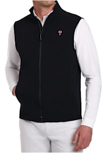 Holderness and Bourne Philadelphia Phillies Mens Black Boyd Sleeveless Jacket