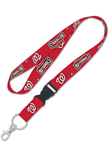 Washington Nationals Breakaway Cooperstown Lanyard - Red