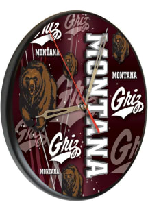 Montana Grizzlies Printed Wall Clock