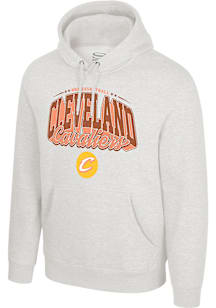 Cleveland Cavaliers Mens Oatmeal City Edition Your Way Long Sleeve Hoodie