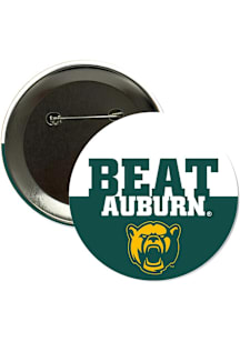 Baylor Bears BEAT Auburn 3" Button - Green