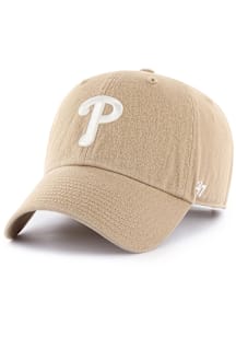 47 Philadelphia Phillies Clean Up Adjustable Adjustable Hat - Natural