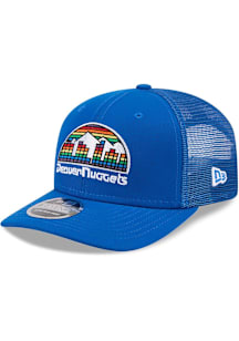 New Era Denver Nuggets Hardwood Classic 9SEVENTY Adjustable Hat - Blue