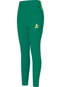 Pro Standard Oakland Athletics Womens Kelly Green Retro Classic Pants
