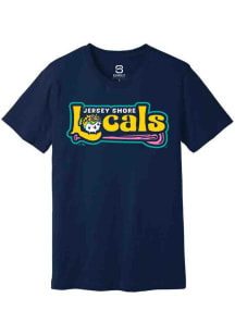 Summit Sportswear Jersey Shore BlueClaws Navy Blue Locals Theme Night 2025 Short Sleeve T Shirt