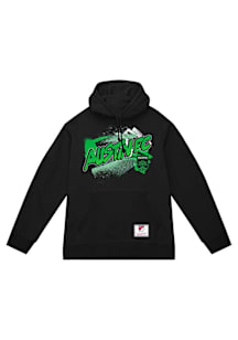 Mitchell and Ness Austin FC Mens Black Graff Long Sleeve Hoodie