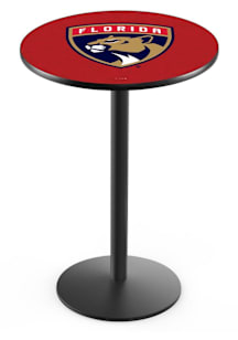 Florida Panthers Black Round Base Pub Table