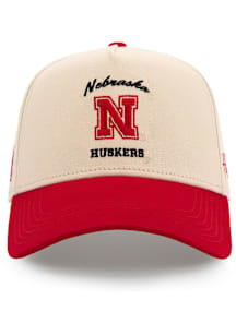 Nebraska Cornhuskers 2T Tradition Adjustable Hat - Ivory