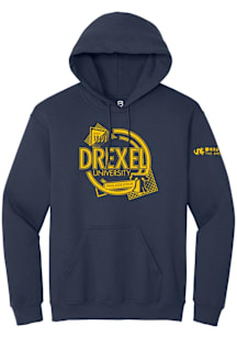 Summit Sportswear Drexel Dragons Mens Navy Blue Admitted Students Day 2023 Long Sleeve Hoodie