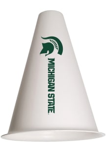 White Michigan State Spartans Megaphone W/Cap Rally Towel