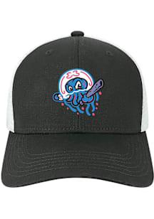 Jersey Shore BlueClaws 2T Mid-Pro Structured Trucker Adjustable Hat - Black