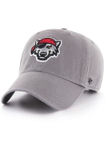 47 Syracuse Mets Black W Clean Up Womens Adjustable Hat