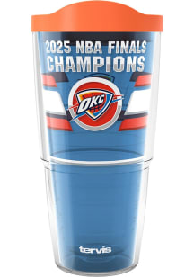 Oklahoma City Thunder 2025 NBA Finals Champions 24oz Tumbler - Blue