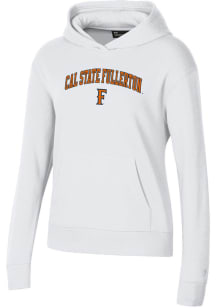 Under Armour Cal State Fullerton Titans Womens White Rival Hooded Sweatshirt