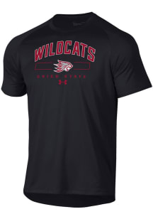Under Armour CSU Chico Wildcats Black Tech Short Sleeve T Shirt