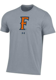 Under Armour Cal State Fullerton Titans Grey Performance Short Sleeve T Shirt