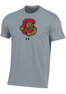 Under Armour Cornell Big Red Grey Performance Short Sleeve T Shirt
