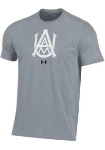 Under Armour Alabama A&amp;M Bulldogs Grey Performance Short Sleeve T Shirt