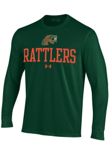 Under Armour Florida A&amp;M Rattlers Green Performance Long Sleeve T Shirt