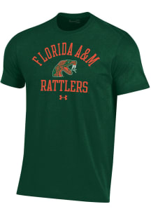 Under Armour Florida A&amp;M Rattlers Green Performance Short Sleeve T Shirt