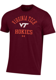 Under Armour Virginia Tech Hokies Red Performance Short Sleeve T Shirt