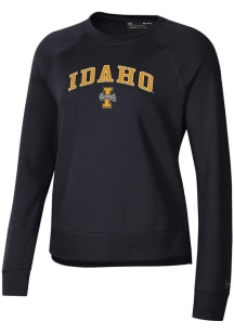 Under Armour Idaho Vandals Womens Black Rival Crew Sweatshirt