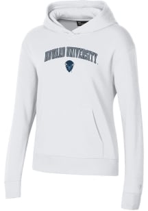 Under Armour Howard Bison Womens White Rival Hooded Sweatshirt