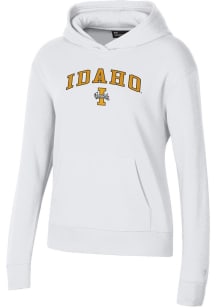 Under Armour Idaho Vandals Womens White Rival Hooded Sweatshirt